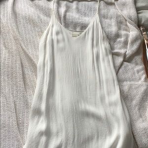 Wilfred Free (Aritzia) white slip dress